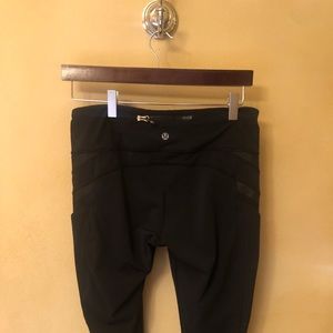Cropped athletic pants
